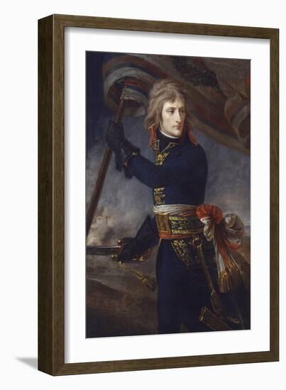 General Bonaparte at Arcole, 17 November 1796, (C179)-Antoine-Jean Gros-Framed Giclee Print