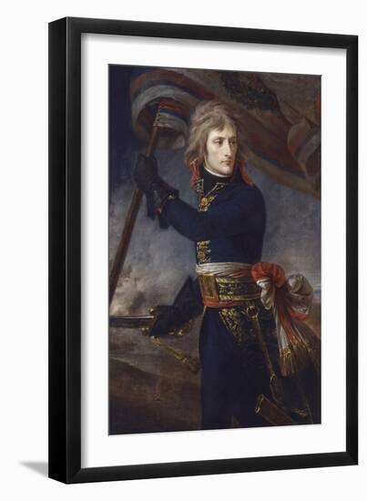 General Bonaparte at Arcole, 17 November 1796, (C179)-Antoine-Jean Gros-Framed Giclee Print