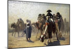 General Bonaparte with His Military Staff in Egypt, 1863-Jean-Leon Gerome-Mounted Giclee Print