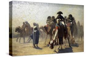 General Bonaparte with His Military Staff in Egypt, 1863-Jean-Leon Gerome-Stretched Canvas