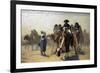 General Bonaparte with His Military Staff in Egypt, 1863-Jean-Leon Gerome-Framed Giclee Print