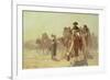 General Bonaparte with His Military Staff in Egypt, 1863-Jean Leon Gerome-Framed Giclee Print