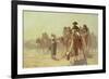 General Bonaparte with His Military Staff in Egypt, 1863-Jean Leon Gerome-Framed Giclee Print