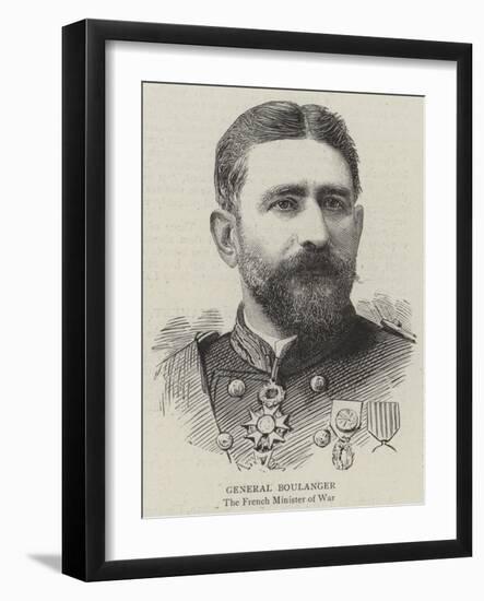 General Boulanger-null-Framed Giclee Print