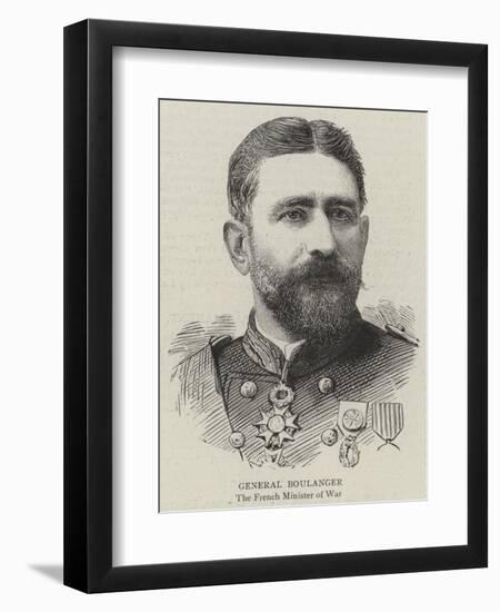 General Boulanger-null-Framed Giclee Print