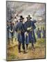 General Burnside Ordering Hooker to Charge the Heights at Fredericksburg, Virginia-null-Mounted Giclee Print