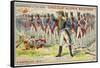 General Cambronne at the Battle of Waterloo, 1815-null-Framed Stretched Canvas