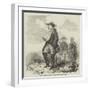 General Canrobert, Sketched after the Battle of Inkerman-null-Framed Giclee Print