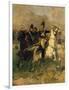 General Carlos De Alvear Ordering Cavalry Charge During Battle of Ituzainigo-null-Framed Giclee Print