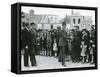 General Charles De Gaulle in Normandy, June 11, 1945-null-Framed Stretched Canvas