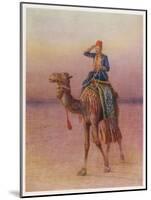 General Charles Gordon's Single-Handed Expedition to Dava on a Camel-Howard Davie-Mounted Photographic Print