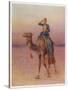 General Charles Gordon's Single-Handed Expedition to Dava on a Camel-Howard Davie-Stretched Canvas