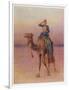 General Charles Gordon's Single-Handed Expedition to Dava on a Camel-Howard Davie-Framed Photographic Print