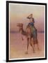 General Charles Gordon's Single-Handed Expedition to Dava on a Camel-Howard Davie-Framed Photographic Print