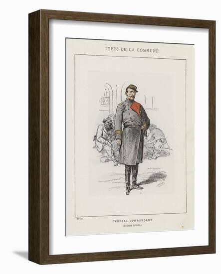 General Commandant, Le Citoyen La Cecilia-Charles Albert d'Arnoux Bertall-Framed Giclee Print