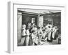 General Cookery Class, National Training School of Cookery, London, 1907-null-Framed Photographic Print