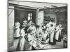 General Cookery Class, National Training School of Cookery, London, 1907-null-Mounted Photographic Print