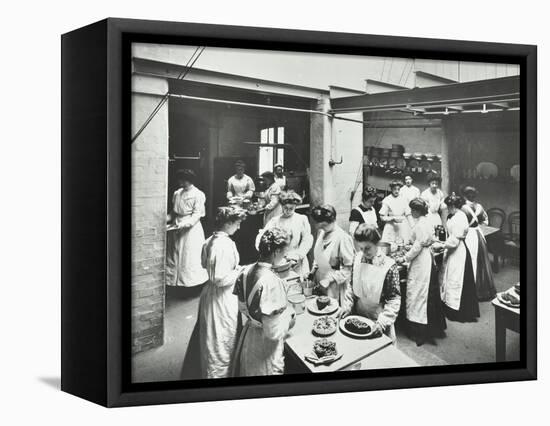 General Cookery Class, National Training School of Cookery, London, 1907-null-Framed Stretched Canvas