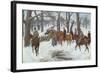 General Count Iosif Gurko in the Balkans-Pavel Osipovich Kovalevsky-Framed Giclee Print