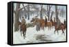 General Count Iosif Gurko in the Balkans-Pavel Osipovich Kovalevsky-Framed Stretched Canvas