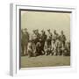 General Cronje's Principal Commanders after Surrendering, South Africa, Boer War, 1900-Underwood & Underwood-Framed Photographic Print