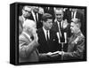 General Curtis Lemay (Right) Is Sworn in as Air Force Chief of Staff, June 30, 1961-null-Framed Stretched Canvas