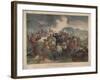 General Custer's Death Struggle, Battle of Little Bighorn, 1878-S. H. Redmond-Framed Giclee Print
