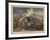 General Custer's Death Struggle, Battle of Little Bighorn, 1878-S. H. Redmond-Framed Giclee Print