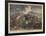 General Custer's Death Struggle, Battle of Little Bighorn, 1878-S. H. Redmond-Framed Giclee Print