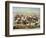 General Custer's Last Stand at the Battle of Little Bighorn, June 25, 1876-null-Framed Giclee Print