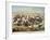 General Custer's Last Stand at the Battle of Little Bighorn, June 25, 1876-null-Framed Giclee Print