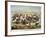 General Custer's Last Stand at the Battle of Little Bighorn, June 25, 1876-null-Framed Giclee Print