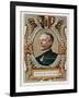 General D'Amade, Stamp-null-Framed Art Print