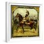 General d'Hautpoul on Horseback-Jean Baptiste Edouard Detaille-Framed Giclee Print