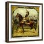 General d'Hautpoul on Horseback-Jean Baptiste Edouard Detaille-Framed Premium Giclee Print