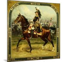 General d'Hautpoul on Horseback-Jean Baptiste Edouard Detaille-Mounted Giclee Print