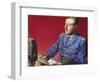 General De Gaulle Broadcasts to the Free French-Pat Nicolle-Framed Giclee Print