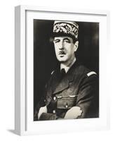 General De Gaulle-null-Framed Photographic Print