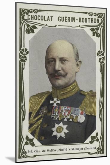 General De Moltke, Chef D'Etat-Major Allemand-null-Mounted Giclee Print