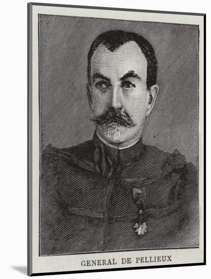 General De Pellieux-null-Mounted Giclee Print