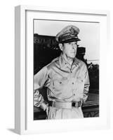 General Douglas Macarthur in the Last Days of World War 2, August 24. 1945-null-Framed Photo