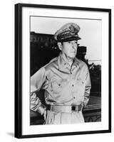 General Douglas Macarthur in the Last Days of World War 2, August 24. 1945-null-Framed Photo
