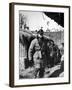 General Douglas Macarthur Inspecting French Positions During the Korean War-null-Framed Photographic Print