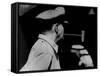 General Douglas Macarthur Smoking His Corn Cob Pipe-null-Framed Stretched Canvas