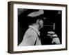 General Douglas Macarthur Smoking His Corn Cob Pipe-null-Framed Photographic Print