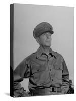 General Douglas Macarthur Standing in Front of Manila City Hall-null-Stretched Canvas