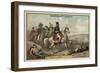 General Dumouriez at the Battle of Jemappes, 6 November 1792-null-Framed Giclee Print