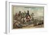 General Dumouriez at the Battle of Jemappes, 6 November 1792-null-Framed Giclee Print