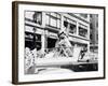 General Dwight D. Eisenhower in Parade, 1945-Fred Palumbo-Framed Photo