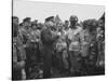 General Dwight D. Eisenhower Talking with Soldiers of the 101st Airborne Division-Stocktrek Images-Stretched Canvas